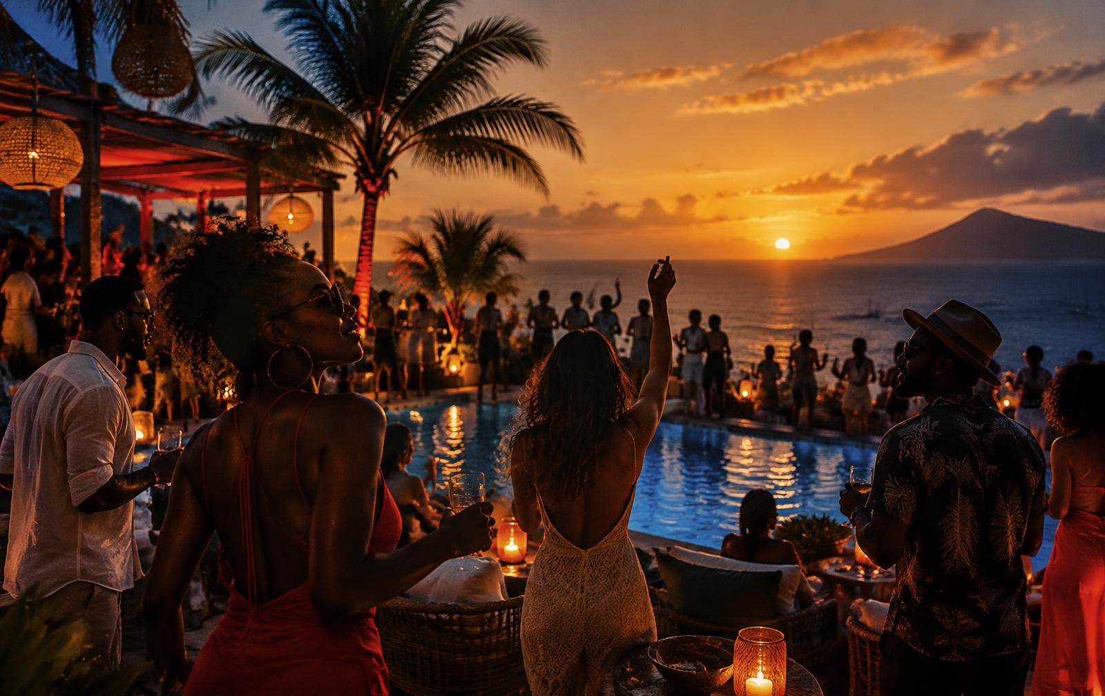 XCape238 beach-club atmosphere beside the water